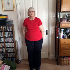 Valerie had a significant posture change Valerie had a significant posture change